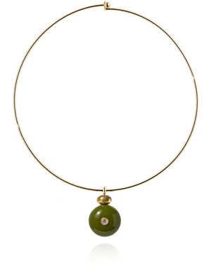 Saule Label Paloma Collar Necklace - Metallic