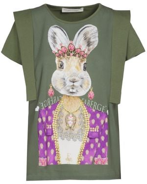 The Extreme Collection Cotton T-Shirt Fabergé - Green