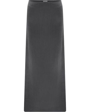 Cansu Xi Soleil Maxi Skirt - Grey