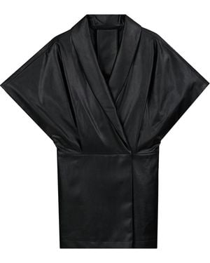 InAvati Eco Leather Vest - Black