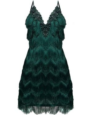 Angelika Jozefczyk Gatsby Cocktail Dress Emerald - Green
