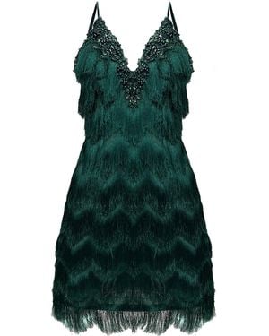 Angelika Jozefczyk Gatsby Cocktail Dress Emerald - Green