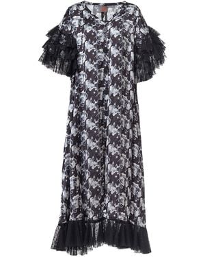 By Moumi Angelica Dress Dreams Satin - Black