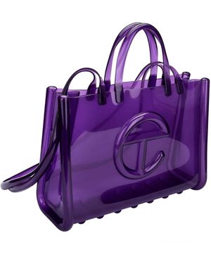 Melissa Large Jelly Shopper Ii X Telfar - Purple