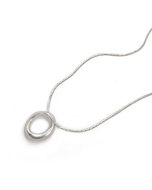 Biko Jewellery Cora Pendant Small - White