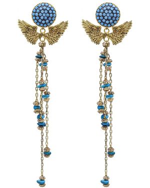 Bayemeyc Gaia Dangle Earrings - Blue