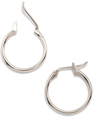 Jaredjamin Kahlo Hoop Click-Top Earrings - Metallic