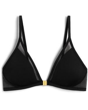 Zelf Intimates Stella Bra Recycled - Black