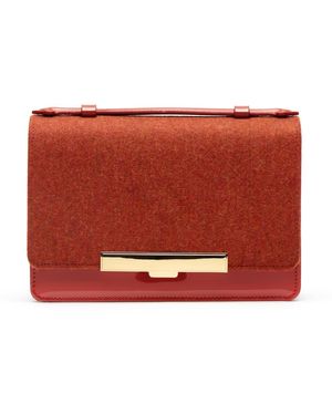 Danni Ro Neutrals Dr Clutch - Red