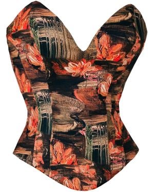 La Musa Nymph Corset - Orange