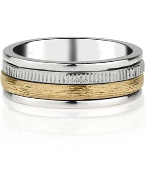 Charlotte's Web Jewellery Divine Cosmos Spinning Ring - Metallic