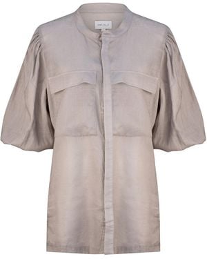 Dref Neutrals Santorini Relaxed Shirt - Multicolour