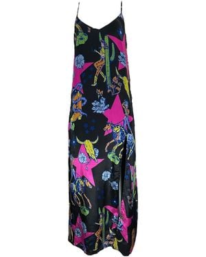 Any Old Iron Circus Rider Star Long Dress - White