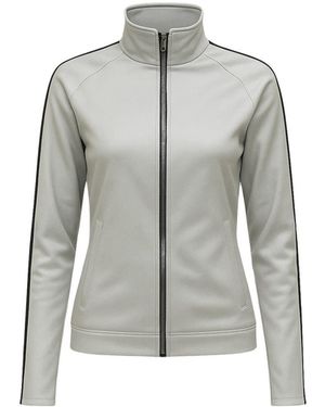 Altra Volta Contrast Zip-Up Jacket - Grey