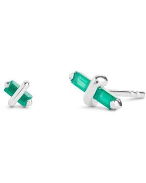 Kasun Candy Kiss Earrings - Green