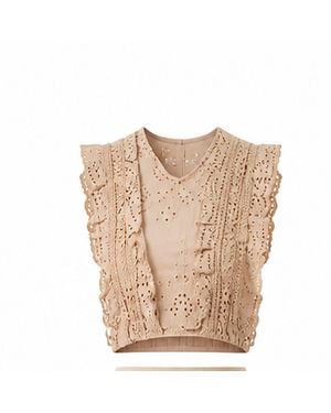 Ashita Fernandes Amina Top - Natural