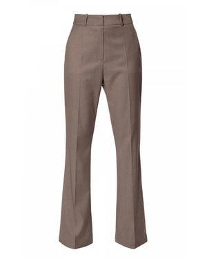 AGGI by HALEWSKI Camilla Melange Trousers - Grey