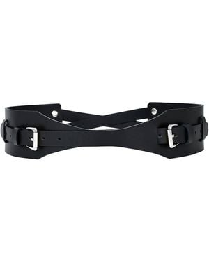 Badass & Goddess Leather Real Leather Belt Venus - Black