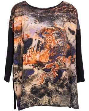 ARTISTA Fortuna Boxy Fit Top - Black