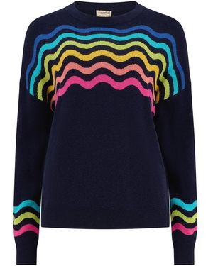 Sugarhill Andi Jumper, Waves - Blue