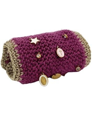 Hilo De Mar Gabriela Bracelet With Charms - Purple