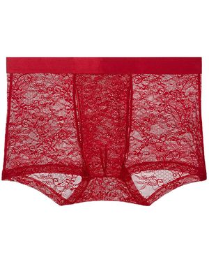 Journelle Sapna Boxer Brief Claret - Red