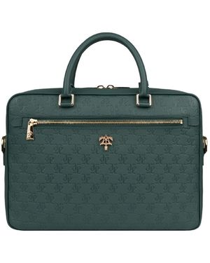 PLACE OF ELMS Bonsai Gentlemen Monolink Briefcase - Green
