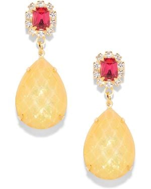 The Pink Reef Austria Earring - Metallic