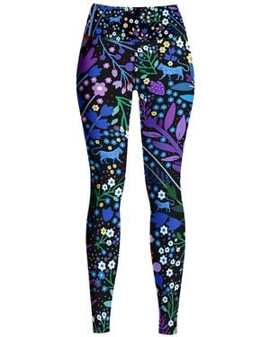 Jessie Zhao New York High Waist Yoga Leggings - Blue
