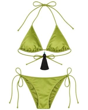 Luisadelmar Swimwear Sabina Bikini - Green