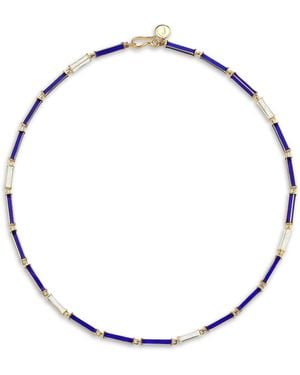 C|Nd|N by Candan Balto Megaron & Enamel Necklace - Metallic