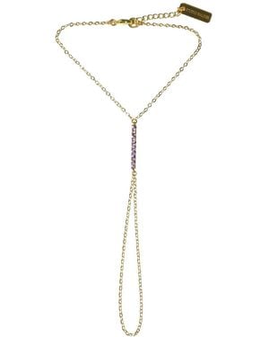 Studio Baloge Nuit V-Line Hand Chain - White