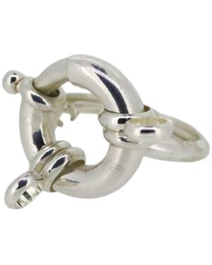 Vickisarge Toggle Clasp Ring - Black