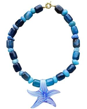 Miss May the Brand Hawaii Necklace - Blue