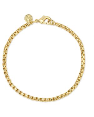 Leeada Jewelry Bea Chain Bracelet - Metallic