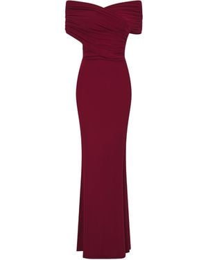 Celestine & Mae Primula Maxi Dress - Red