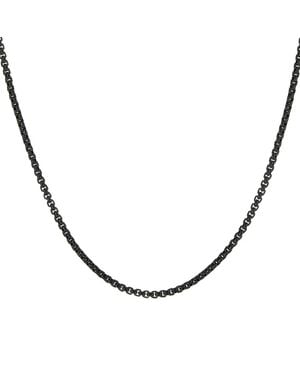 Rahul's Jewels 16"-18" Adjustable Foundations Steel Box Chain - Metallic