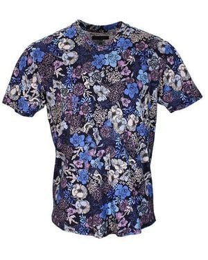 lords of harlech Maze Mob Floral - Blue