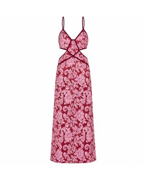 Mind Traveler Ona Dress - Purple