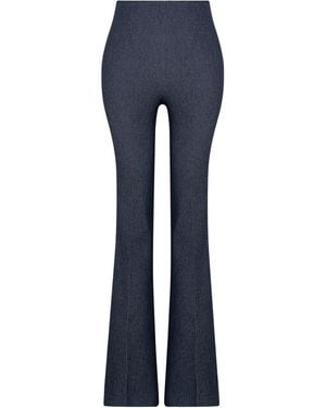 Ma Mulier Zei Flare Trousers - Blue