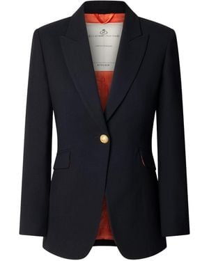 The Extreme Collection Tailored Blazer Single-Button Atelier - Black