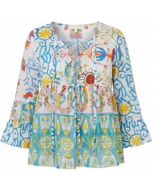 Casa Atelier by Ferdinando Fusco Nerano Ibiza Shirt - Blue