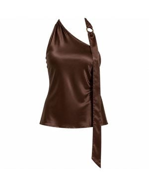 The Ethos Studio Vespara Top - Brown