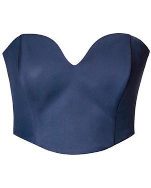 AGGI by HALEWSKI Lara Moonlight Corset - Blue