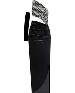 Nur Karaata Winter Palace Dress - Black