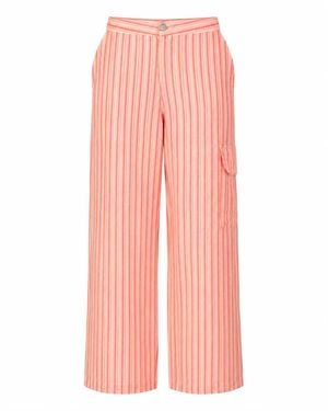Mind Traveler Solea Striped Trousers - Pink