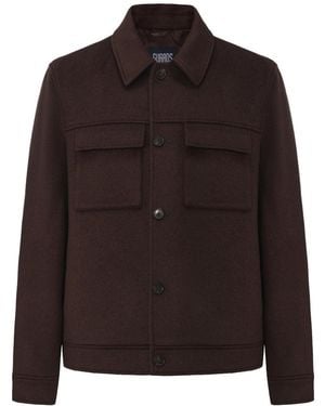 Guards London James Wool Short Jacket - Brown
