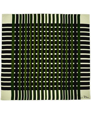 Richard Allan London Manhattan Silk Scarf - Green