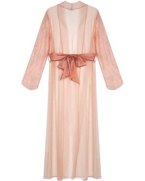 X Intima Perfect Blend Robe - Pink
