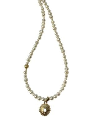 Larsuu Sea Halo Necklace - Metallic